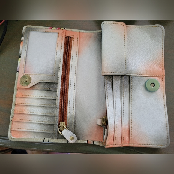 Abstract Multicolor Wallet - Picture 3 of 5